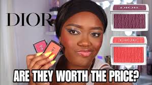 TRYING THE NEW DIOR BLUSHES + BLUSH COMPARISONS (FIRST IMPRESSIONS)