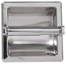 Arista Recessed Tp Holder Transitional Toilet Paper Holders By Arista Bath Products