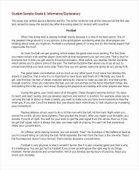 Examples Of Informative Writing Lovely Free 9 High School Essay Examples Samples In Pdf School Essay Informative Essay Scholarship Essay Examples