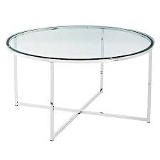 The best modern coffee tables for a luxe living room. Mid Century Modern Round Glass Metal Coffee Table Kaleidoscope