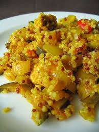 Quinoa Au Poulet Et Legumes Du Soleil La Cuisine De Marie Recettes De Cuisine Poulet Legumes Recette