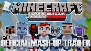 Minecraft Xbox 360 Mash Up Mass Effect Trailer Youtube
