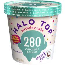 That's why we think you can eat the whole pint. Halo Top Dairy Free Birthday Cake Frozen Dessert Pint 16 Fl Oz Reviews 2021