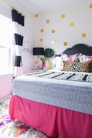 Guest Bedroom Decor Room Reveal Monica Wants It Pink black and white modern abstract canvas painting prints pictures artwork home decor for kitchen living room dining room.