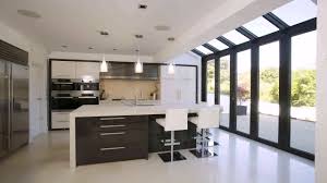 Leave the beams and ductwork exposed and paint them a single color. Kitchen Family Room Extension Ideas Gif Maker Daddygif Com See Description Youtube