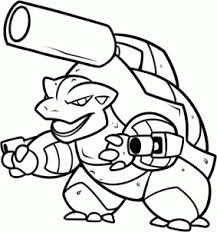 How To Draw Mega Blastoise Step By Step Pokemon Characters Anime Draw Japanese Anime Draw M Pokemon Coloring Pages Cute Coloring Pages Poppy Coloring Page
