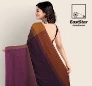 Multi Color Handloom Cotton Saree DC3076
