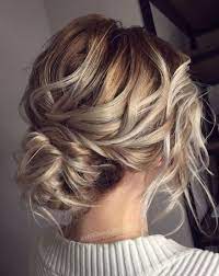 Wedding Hairstyles Updo Messy Boho Low Buns 56 Ideas Updos For Medium Length Hair Medium Length Hair Styles Bridal Hair Updo