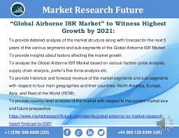 The 2021 dod request may encounter opposition from both sides of the political aisle. Global Airborne Isr Market Research Report Forecast To 2021