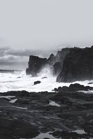 Aesthetic Black And White Ocean Waves Conspicyouus Black Aesthetic Black And White Aesthetic Black And White