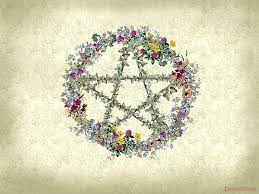 What kind of flowers are in a floral pattern? Wiccan Floral Wreath Wreath Flowers Wiccan Floral Hd Wallpaper Peakpx