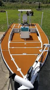 Boat Deck Mat Small Fishing Boats Center Console Boats Boat Restoration