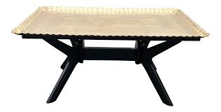 Handcrafted moroccan 30 inches wide tray stand/wood folding brass tray holder/ brass coffee tea table wooden stand/moroccan home decor. Vintage Egyptian Brass Tray Coffee Table Chairish
