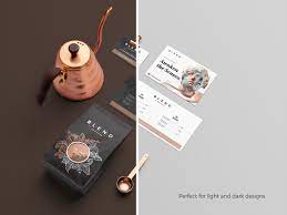 Download Blend Coffeehouse Branding Mockup Free Psd Ui Download