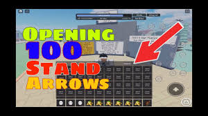 yba lucky arrow code#shortsimagine being perished xd Opening Up About 100 Stand Arrows In Stand Upright Will I Get Lucky Ro Roblox Jojo S Bizarre Adventure Open Up