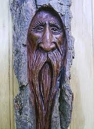Pin By The Oracle On Wood Spirits Wood Carving Faces Chainsaw Wood Carving Wood Carving Art