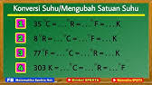 Bmi kalkulator (kg cm) bmi kalkulator (pon kaki) konversi panjang: Konversi Satuan Suhu Celsius Reamur Fahrenheit Kelvin Youtube