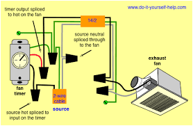 Wiring Diagram For A Bathroom Exhaust Fan Timer Exhaust Fan Bathroom Exhaust Fan Light Bathroom Exhaust Fan