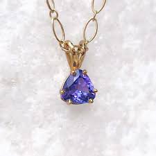 Lotus Harmony Tanzanite Necklace