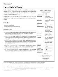 No, there's no such organisation that i'm aware of at this point of time. Love Sabah Party Malaysia Government