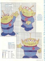 Toy Story Aliens 2 Of 2 Disney Cross Stitch Patterns