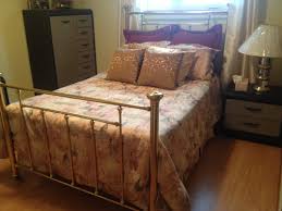 Mixed with a little water… and then added to a cup of paint. Help With Brass Bed