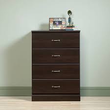 Sauder forge desk model number: Sauder Parklane Transitional 4 Drawer Chest Espresso Finish Walmart Com Walmart Com