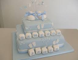 Like The Square Cake For Something Abit Different And Like The Cubes To Spell Out His Nam Baby Boy Christening Cake Christening Cake Boy Baby Christening Cakes