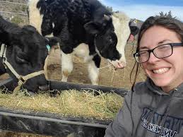 Meeting a rescued dairy steer in person