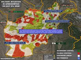 The taliban is not the north vietnamese army. Military Situation In Afghanistan On July 4 2021 Map Update