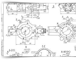 Bilgisayar destekli teknik resim (CAD) resmi