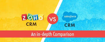 Zoho Crm Vs Salesforce Crm An In Depth Comparison Salesforce Crm Salesforce Zoho