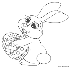 Magic rabbit coloring page | woo! Free Printable Easter Bunny Coloring Pages For Kids