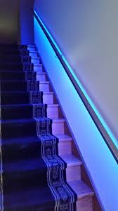 Maybe you would like to learn more about one of these? Our Illuminated Led Handrail The Forrest Continuous Light Strip In A Stainless Steel Handrail This Is Availa Stainless Steel Handrail Iron Handrail Handrail