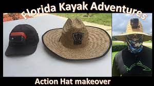 Action Hat Makeover With Sa Company Straw Hat Youtube