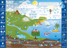 water cycle chart for kids student handouts