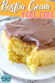 10 best polk wall speakers of august 2020. Boston Cream Poke Cake Video The Country Cook