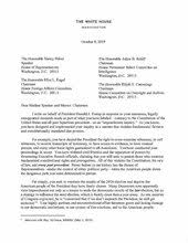 The congressional budget office does not have a cost estimate for the impeachment resolution. Impeachment Inquiry Against Donald Trump Wikipedia