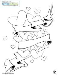 Print them all for free. Hearts Coloring Page Image Tattooing Tattoo Designs Coloring Library