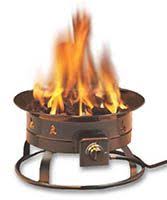 Gas fire pits come in any shape (round, square, rectangular) and size, from small tabletop to oversized gathering spots. Enjoy Your Campfire Anywhere With A Portable Propane Fire Pit Portable Propane Fire Pit Outdoor Propane Fire Pit Portable Fire Pits