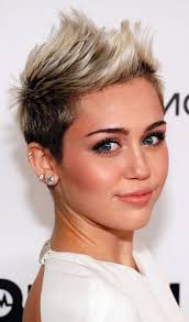 Women with naturally blonde hair will cut their hair short for this look. 35 Awesome Short Hairstyles For Fine Hair Short Hair Styles For Round Faces Funky Hairstyles Funky Short Hair