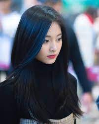 Blue Hair Kpop Hair Color Korean Hair Color Blue Hair
