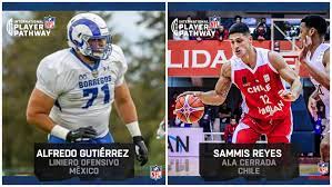 Now he's a tight end prospect putting nfl scouts on notice through the league's international player pathway program. Nfl 2020 El Mexicano Alfredo Gutierrez Y El Chileno Sammis Reyes Elegidos Para El Programa Internacional 2021 De La Nfl Marca Claro Usa