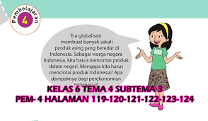 Kunci Jawaban Tematik Kelas 6 Tema 4 Subtema 3 Halaman 119 120 121 122 123 124 Gawe Kami