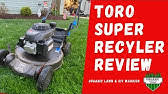 We recently purchased a new home and were so fed up with the amount of time spent mowing that we almost hired a gardener. 2020 Toro Super Recycler Model 21385 Review Youtube