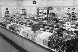 Candy And Nuts Counter At The Sears Store In Hollywood The Good Old Days Sears Childhood Memories