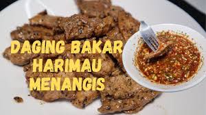 Resepi daging harimau menangis, senang saja! Resepi Daging Bakar Harimau Menangis Yang Sangat Viral Daging Harimau Menangis Terbaik Youtube