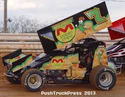 Chad Layton Parked The Middleswarth Sprint Car In Victory Lane At Port Royal Speedway Last Saturday Night Sprint Car Racing Speedway Racing Dirt Track Racing