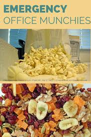 Emergency Office Munchies Healthy Work Snacks Food Office Snacks