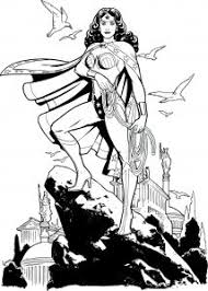 Keep your kids busy doing something fun and creative by printing out free coloring pages. Wonder Woman Free Printable Coloring Pages For Kids